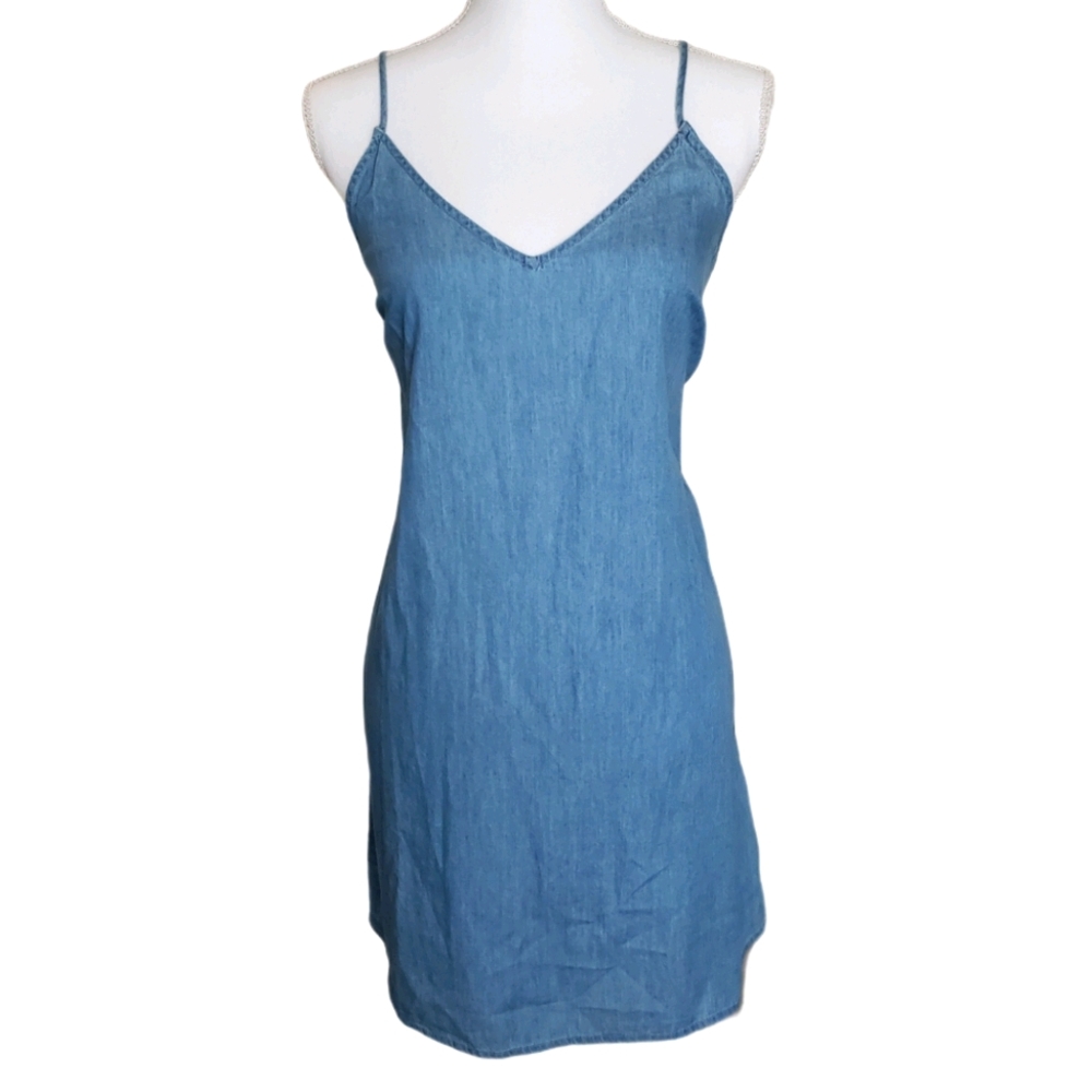 Cotton: On Midi Denim Dress